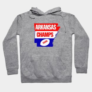 Defunct Arkansas Champs - AFA Football 1979 Hoodie